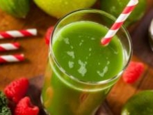 Receita do suco verde do dia das mes